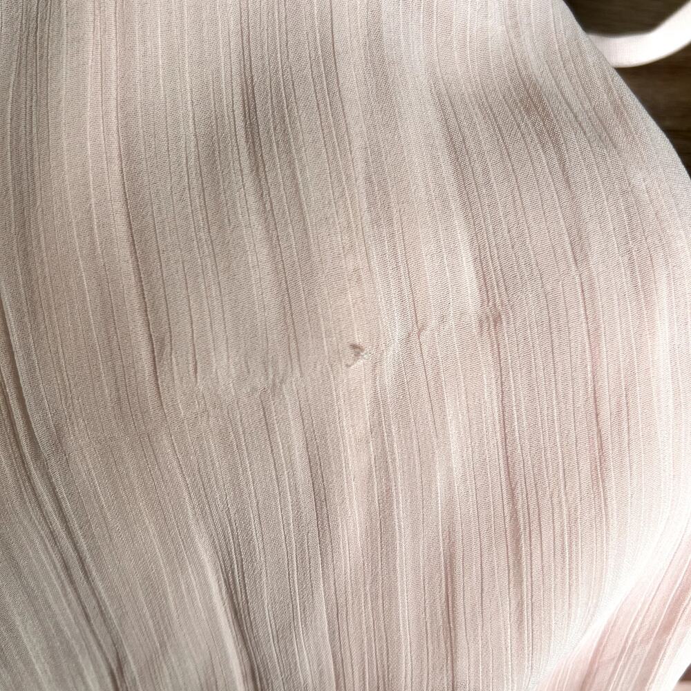 Abercrombie & Fitch Pastel light pink pleated Mini Dress Size M - Picture 11 of 11